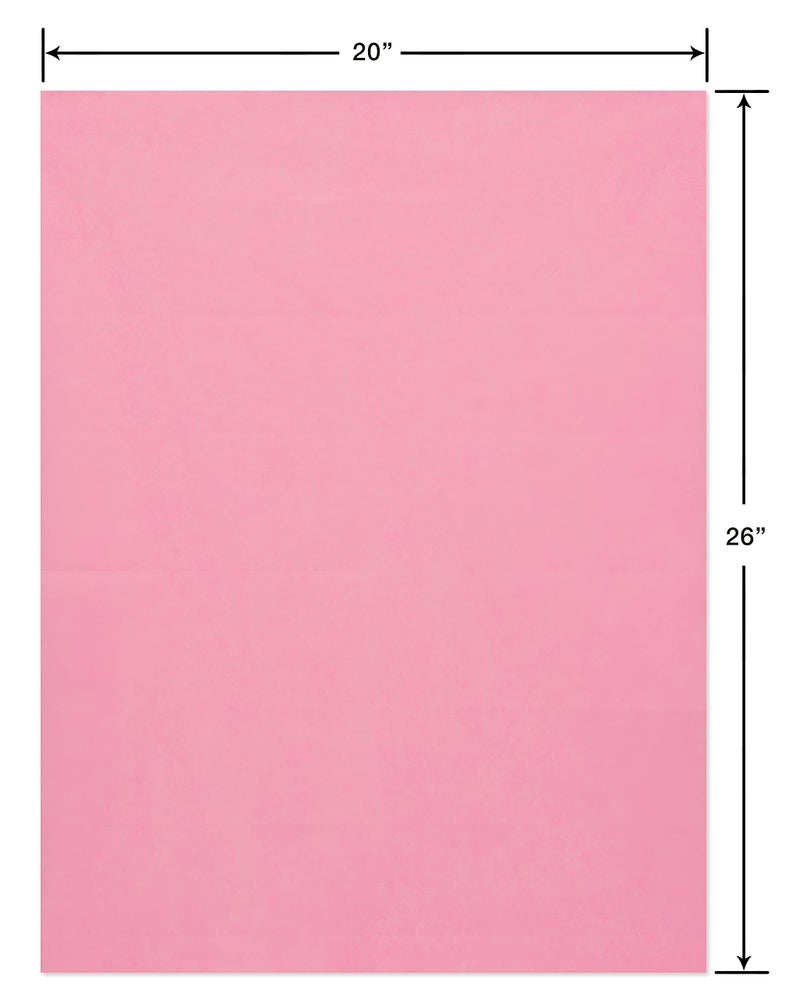 Papyrus 8 Sheet Light Pink Tissue Paper for Valentines, Birthdays, Crafts, DIY and More - Image 3